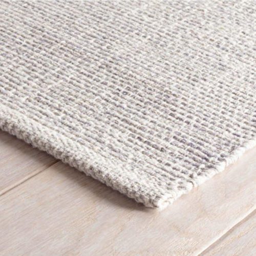 Dash & Albert Marled Grey Woven Cotton Rug