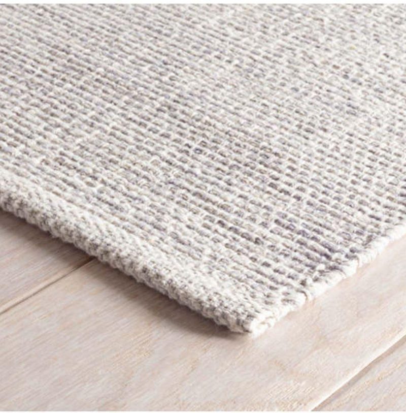 Dash & Albert Marled Grey Woven Cotton Rug