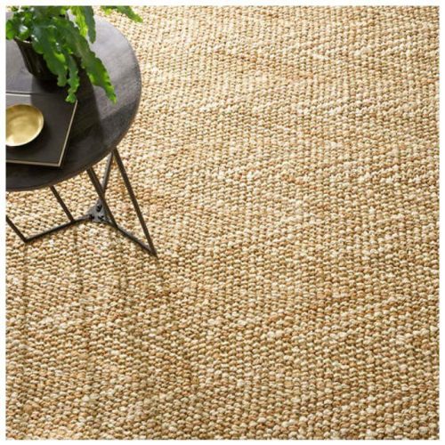 Dash & Albert Meghan Ivory/Natural Woven Jute Rug - Lavender & Company