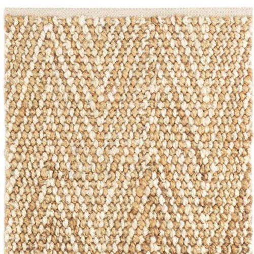 Dash & Albert Meghan Ivory/Natural Woven Jute Rug - Lavender & Company