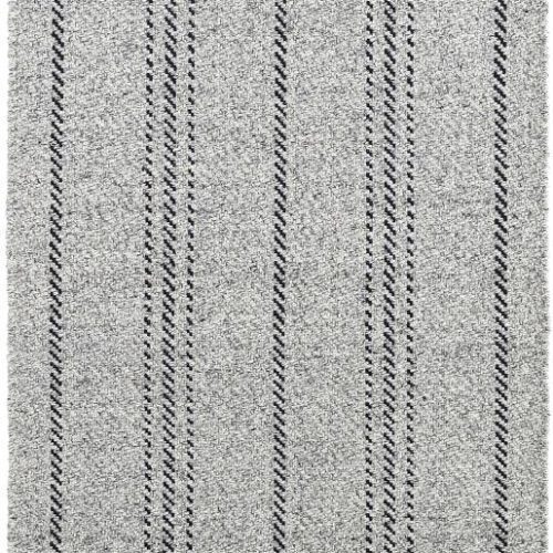 dash and albert melange stripe greyblack indooroutdoor rug 3