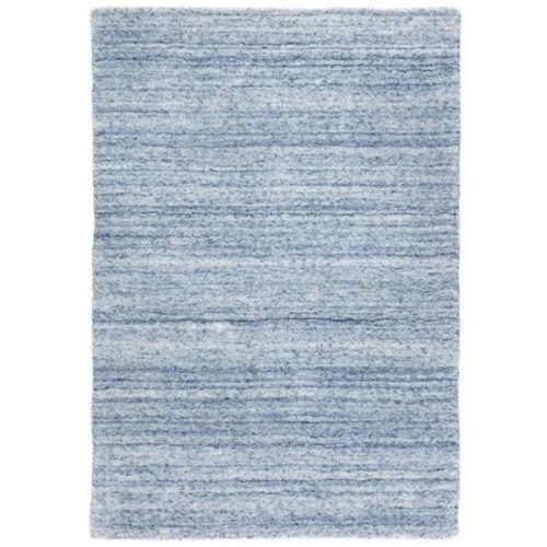 dash and albert nordic blue loom knotted rug 2