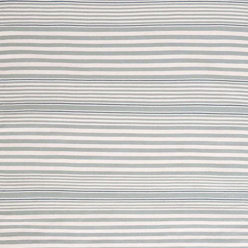 Dash & Albert Rugby Stripe Light Blue Indoor/Outdoor Rug