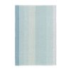 Dash & Albert Shore Stripe Woven Cotton Rug - Lavender Fields