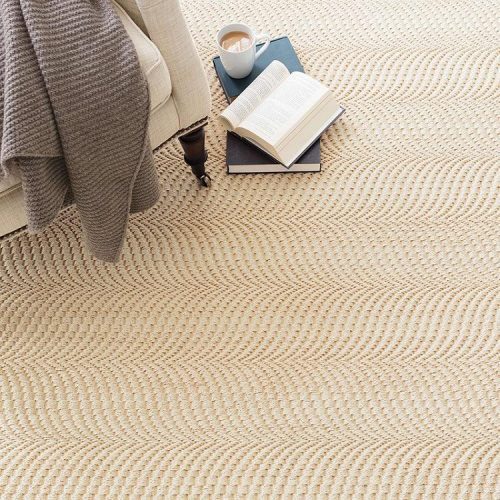 Dash & Albert Wave Sand Woven Sisal Rug - Lavender Fields