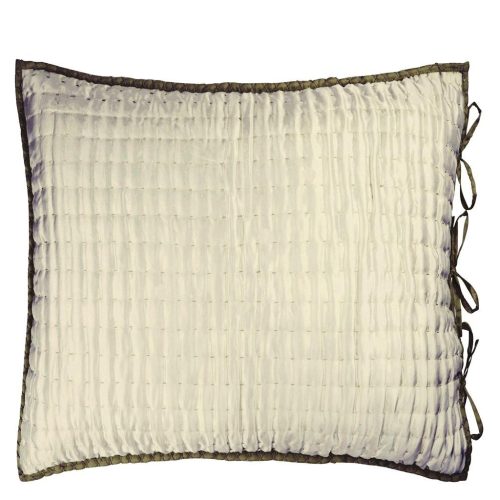 designers guild chenevard espresso and birch pillowcase 2