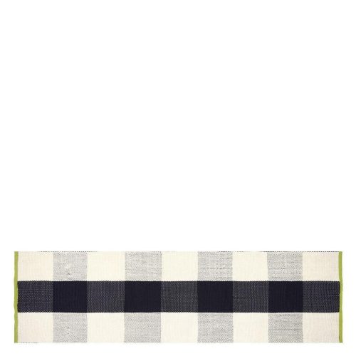 Designers Guild Outdoor Saliya Noir Rug - Lavender & Company