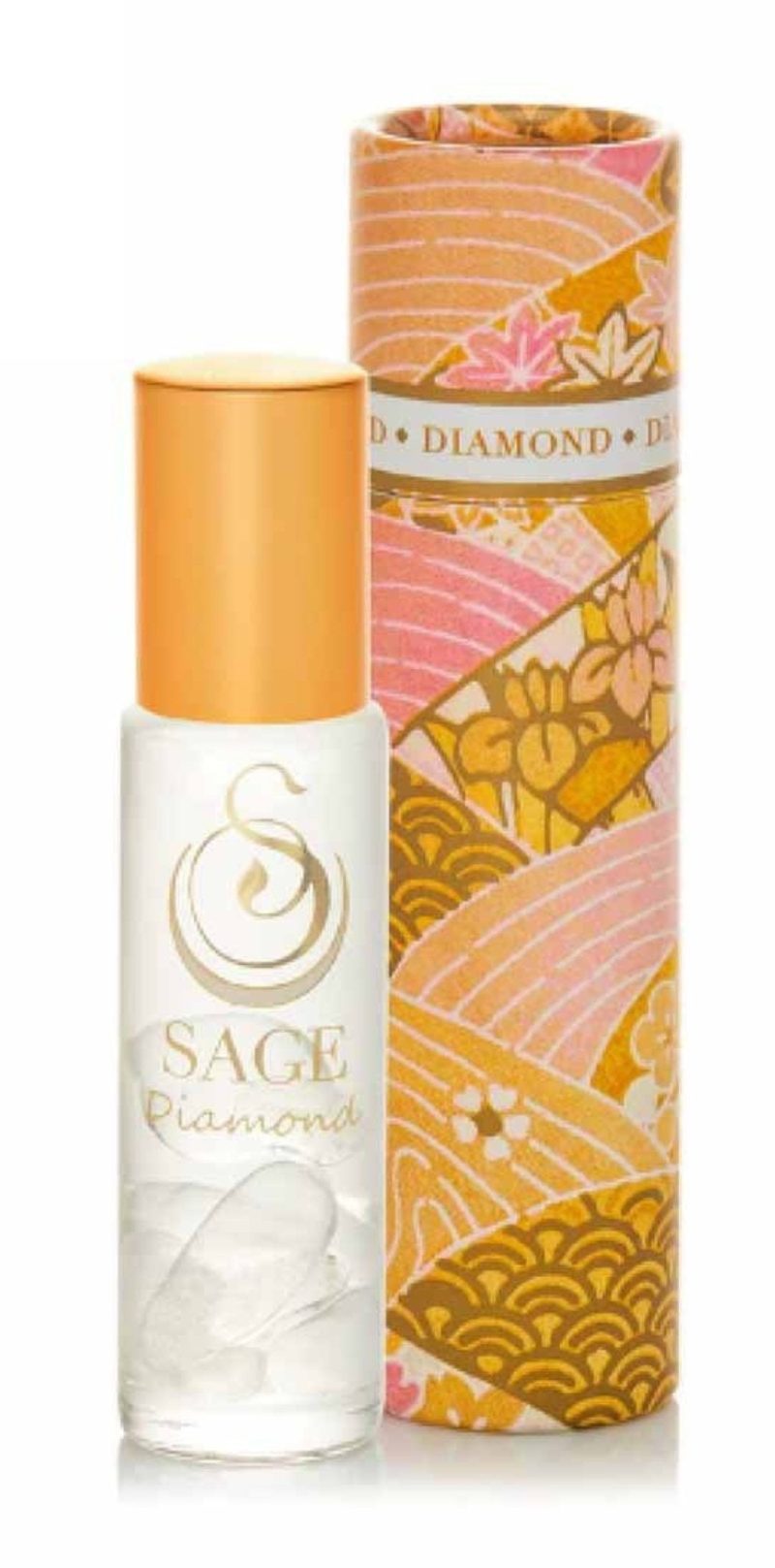 diamond 14 oz gemstone perfume oil concentrate roll on by sage 223789