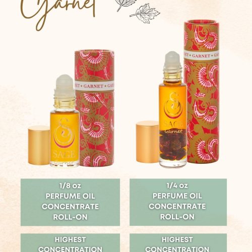 garnet 18 oz perfume oil concentrate roll on by sage 440163