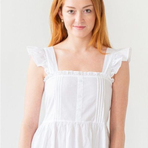 Jacaranda Living Pippa Cotton Nightgown - Lavender & Company