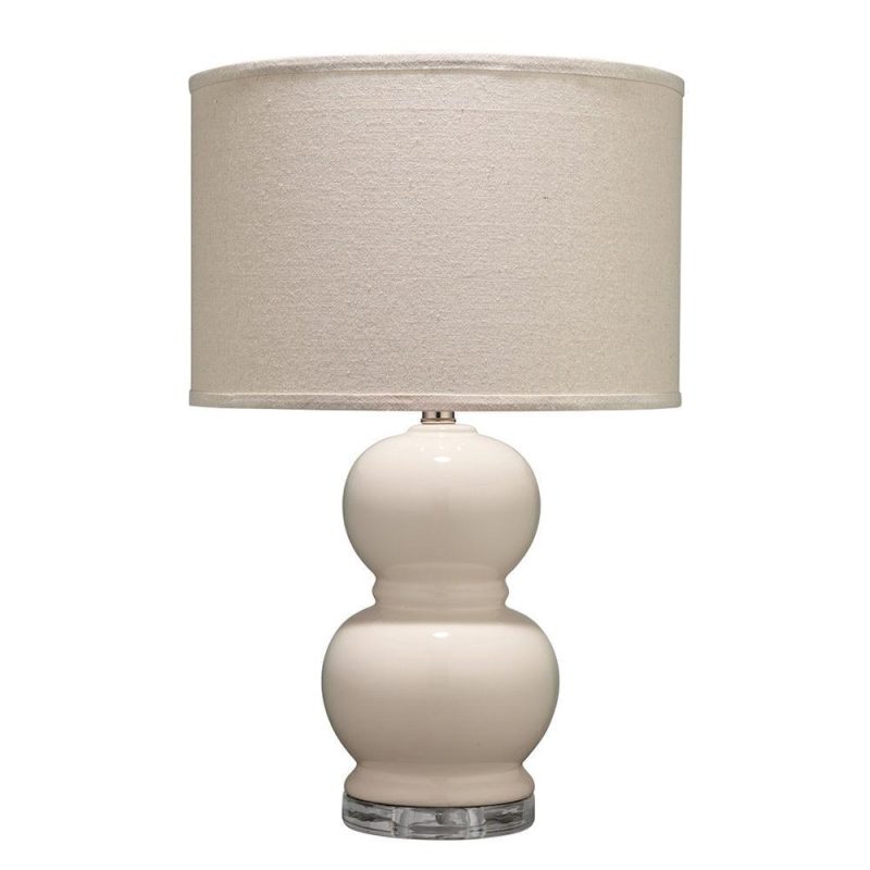 jamie young bubble table lamp in cream