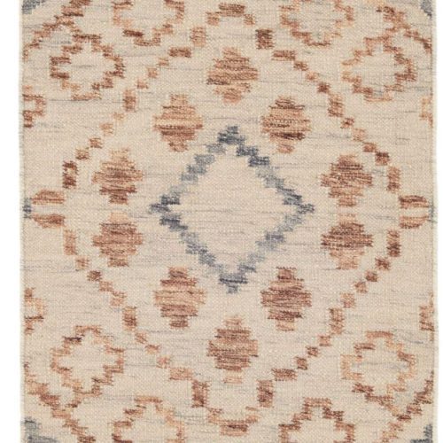 Dash & Albert Jelly Roll Sky Woven Wool Rug