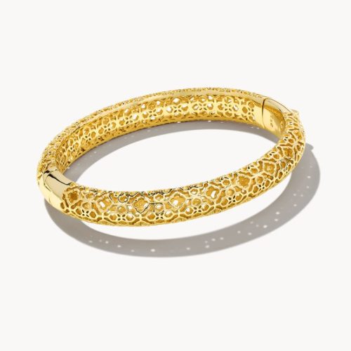 kendra scott abbie bangle bracelet gold 00 lg