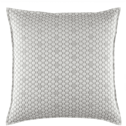 Annie Selke Luxe Lodi Silver Matelasse Sham