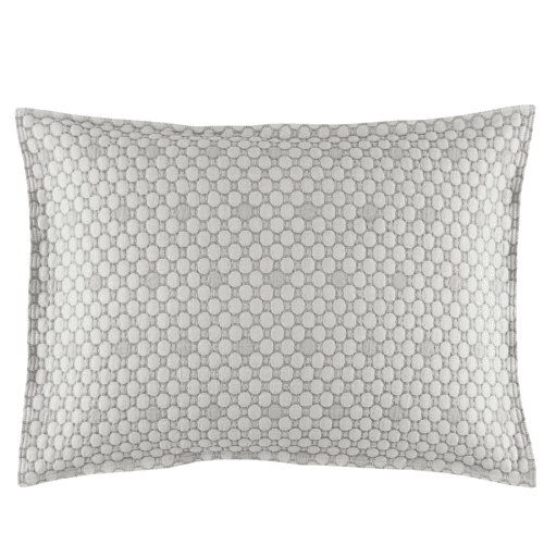 Annie Selke Luxe Lodi Silver Matelasse Sham