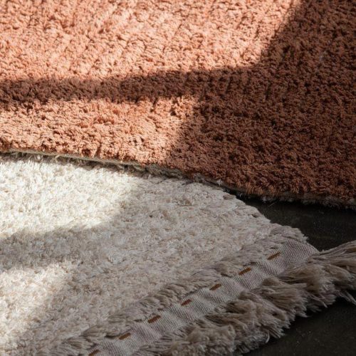 lorena canals reversible washable rug duetto toffee m 6