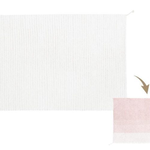 lorena canals reversible washable rug gelato pink s 5