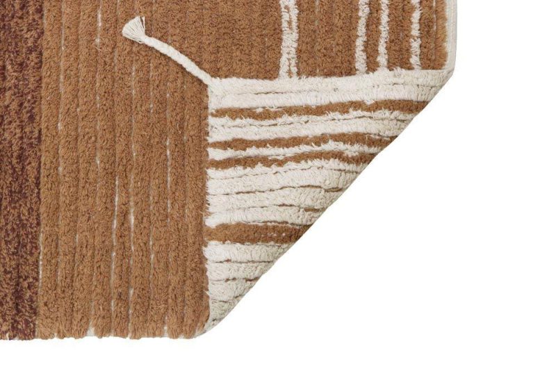 lorena canals reversible washable rug twin toffee s 4