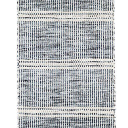 Dash & Albert Malta Blue Woven Wool Rug