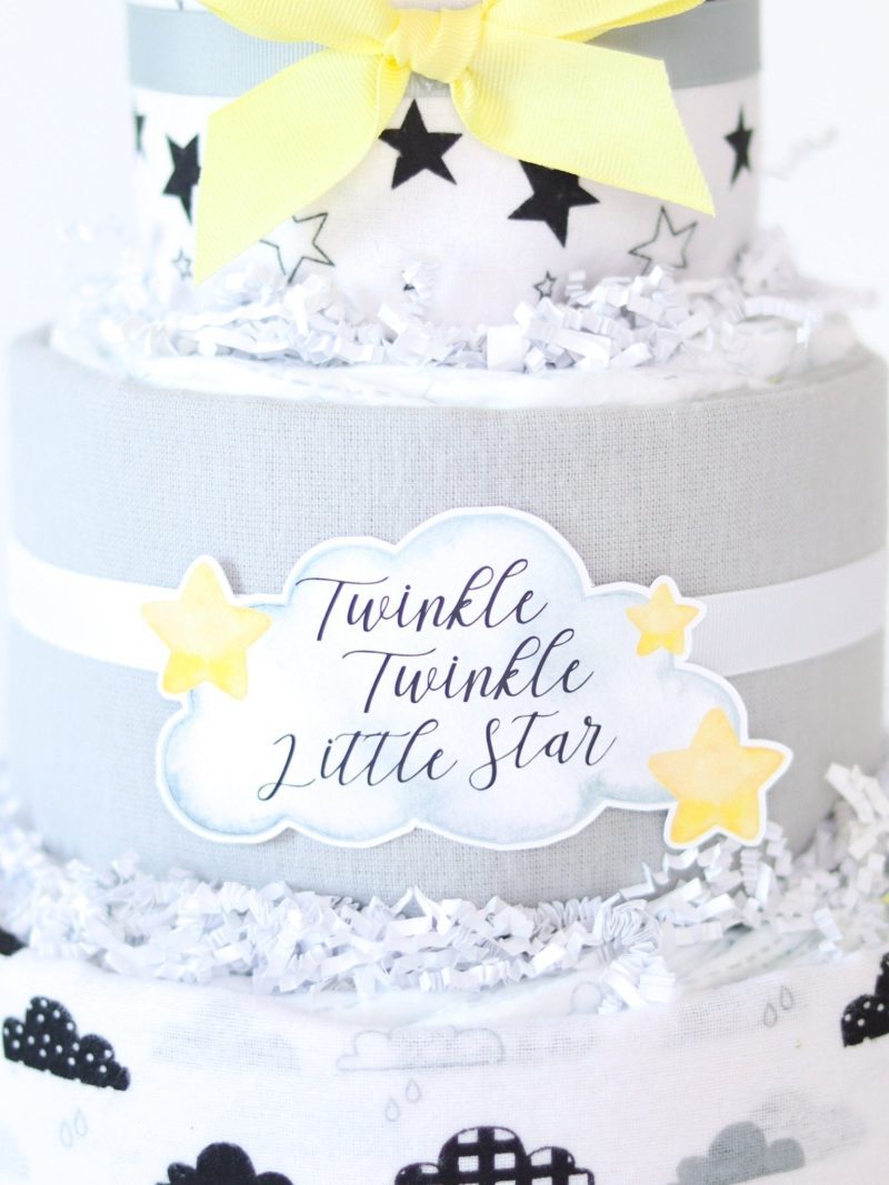 moon diaper cake 696027