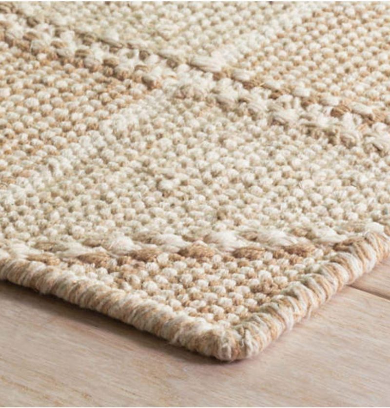 Dash & Albert Ojai Wheat Loom Knotted Cotton Rug