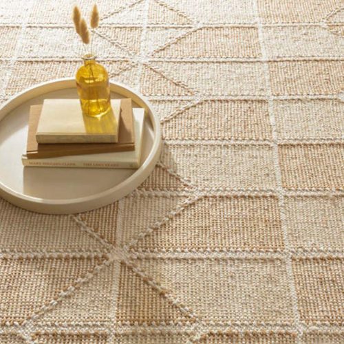 Dash & Albert Ojai Wheat Loom Knotted Cotton Rug