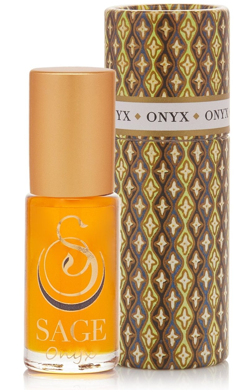 onyx gemstone perfume oil roll on by sage 800200