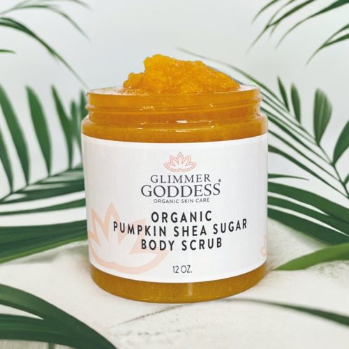 organic pumpkin shea sugar body scrub 153156