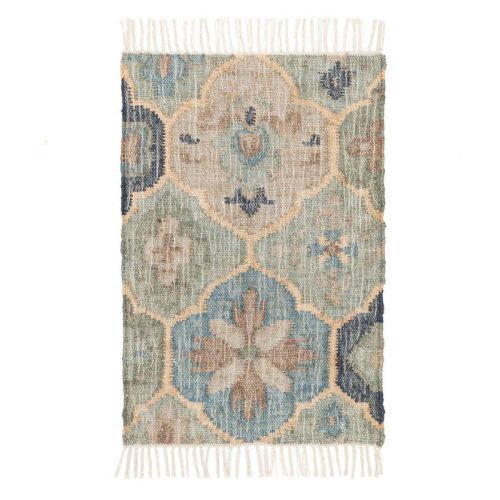 Dash & Albert Pali Blue Woven Jute Rug