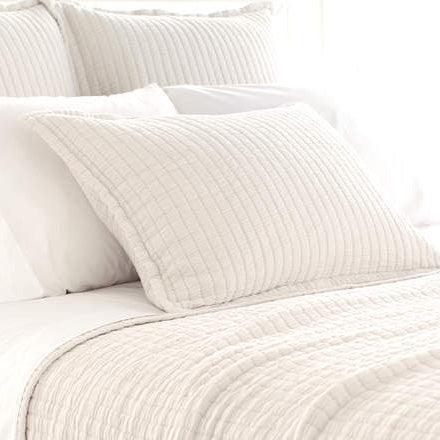 Pine Cone Hill Boyfriend Ivory Matelasse Sham