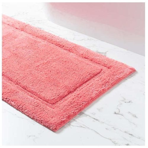 Pine Cone Hill Classic Coral Bath Rug - Lavender Fields