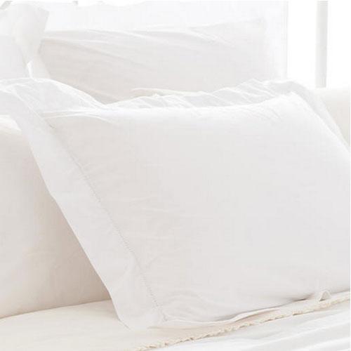 Pine Cone Hill Classic Hemstitch White Sham