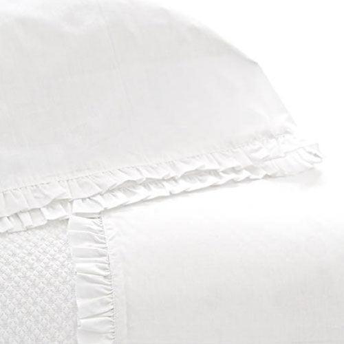 Pine Cone Hill Classic Ruffle White Pillowcases