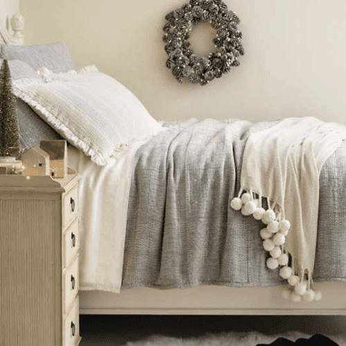 pine cone hill elsa grey matelasse coverlet 2