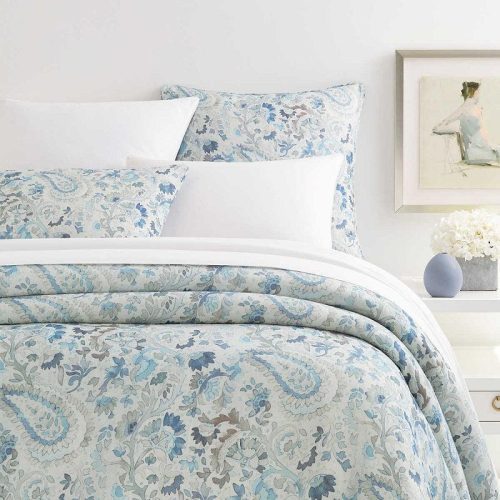 pine cone hill ines linen blue duvet cover 1