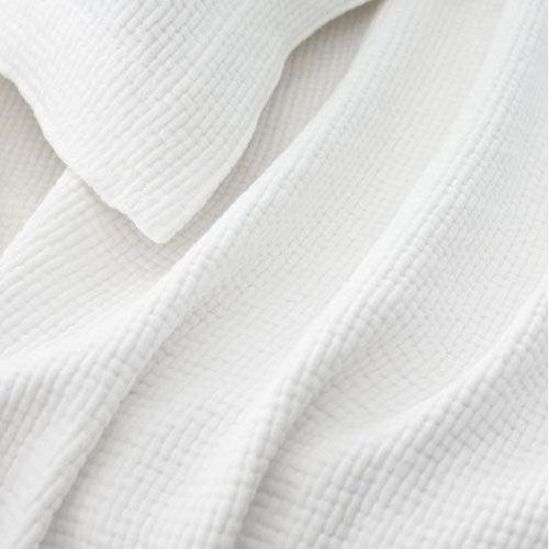 Pine Cone Hill Interlaken White Matelasse Coverlet