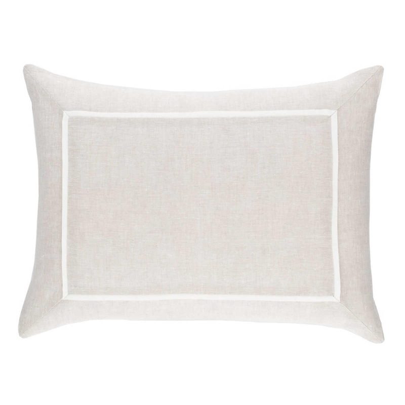 pine cone hill keaton linen natural sham 3