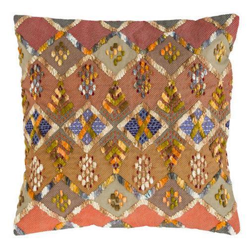 Pine Cone Hill Kenya Embroidered Pillow