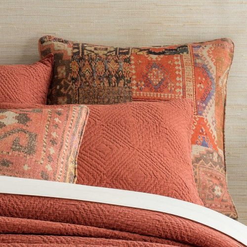 pine cone hill kerala spice matelasse sham 1