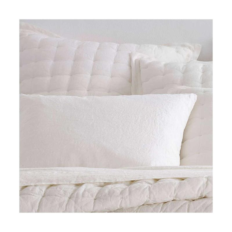 pine cone hill lush linen ivory sham 5