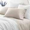 Pine Cone Hill Lush Linen Natural Sheet Set - Lavender Fields