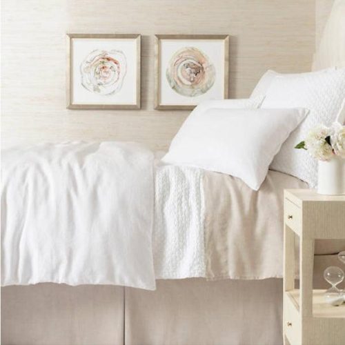 pine cone hill lush linen white sham 4