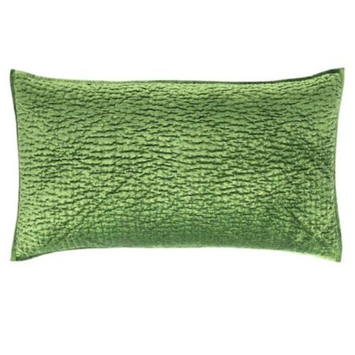 Pine Cone Hill Parisienne Velvet Evergreen Quilted Sham - Lavender Fields