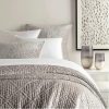 Pine Cone Hill Parisienne Velvet Grey Quilt