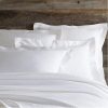 Pine Cone Hill Petite Trellis White Matelasse Sham