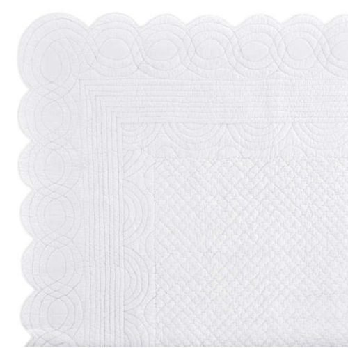 pine cone hill power shake scallop white quilt 2