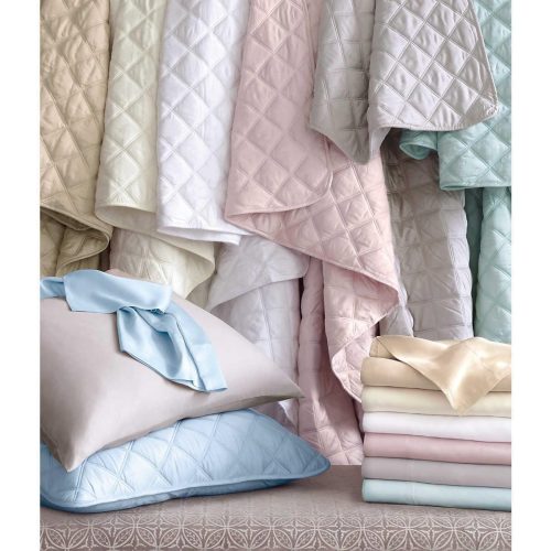 pine cone hill quilted silken solid grey sham 4