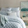 Pine Cone Hill Quilted Silken Solid Robin's Egg Blue Coverlet