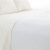 Pine Cone Hill Quinn White Cotton Blanket