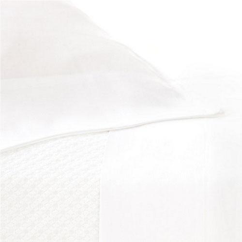 Pine Cone Hill Silken Solid White Pillowcases (Pair)